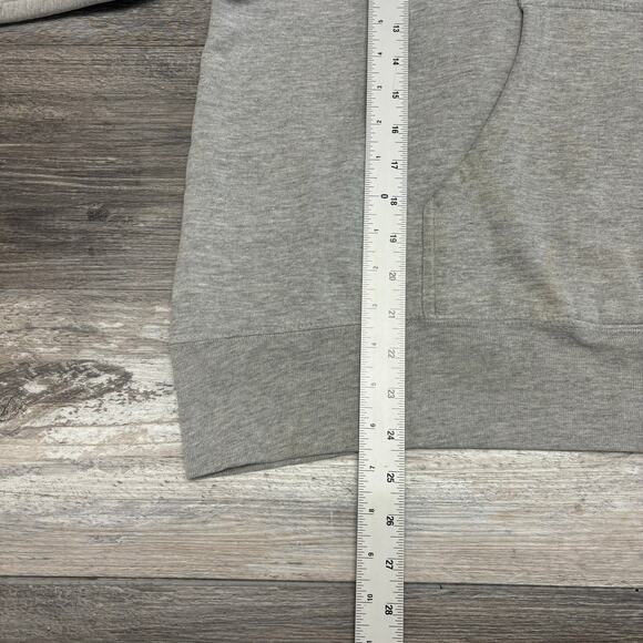 Vintage Y2K American Eagle AE77 Performance Gray Mens XL Logo Pullover Hoodie‎ - Picture 9 of 11